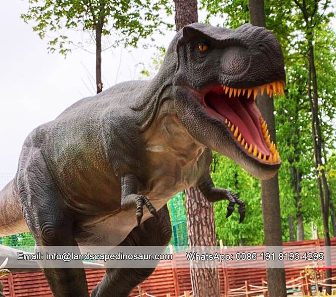 Life Size T Rex Jurassic Park Statue