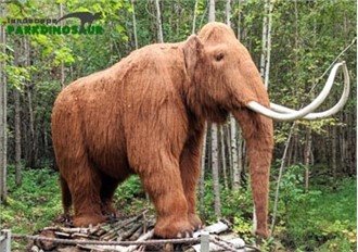 Animatronic Prehistoric Animal Statue for forest