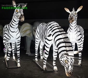 Festival Decoration Chinese Silk Animal Lantern