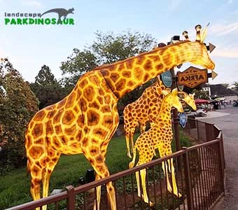 Luminous Animal Lantern Giraffa